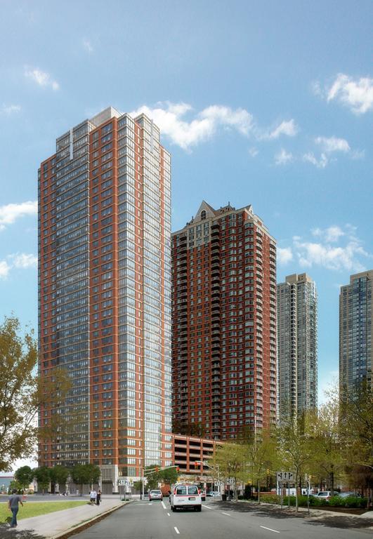 Global Luxury Suites At Newport Jersey City Exterior foto